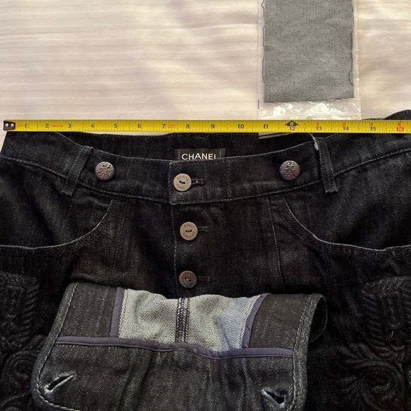 VINTAGE Chanel pants size 44 - Picture 3 of 12